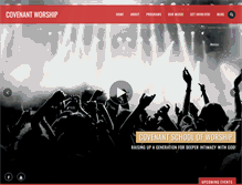 Tablet Screenshot of covenantworshipschool.com